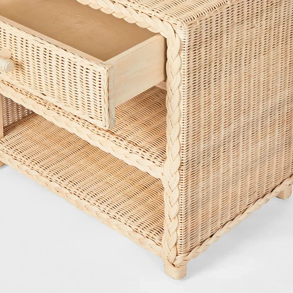 Belmont Rattan Bedside By Florabelle Living