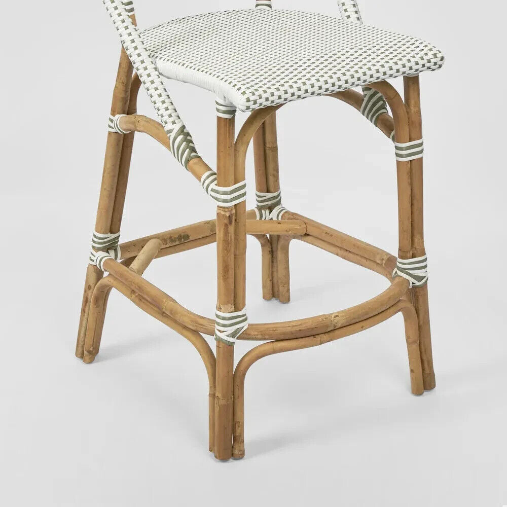 Riviera Counter Stool Grey -Outdoor Undercover By Florabelle Living 112 cm high
