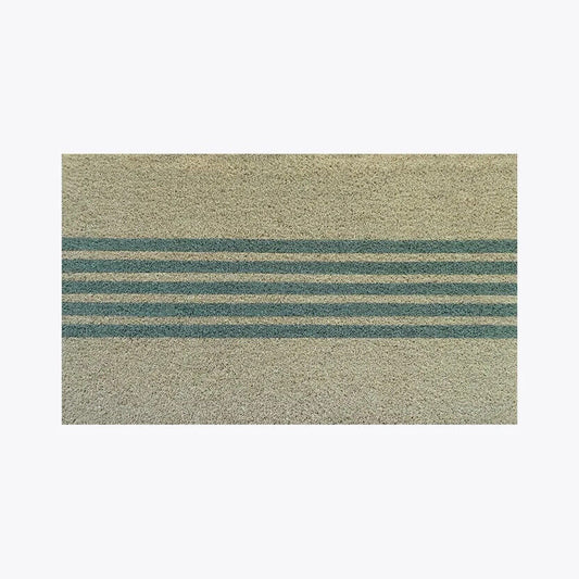 Five Stripe - Vinyl Backed Door mat  By Doormat Designs 45x75x2cm