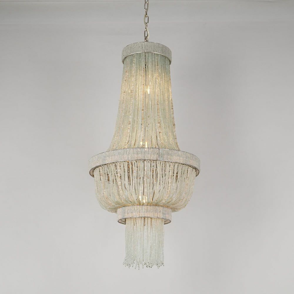 HILTON CHANDELIER LARGE by Emac & Lawton  - L 46 cm W 46 cm H 98 cm RRP$3299