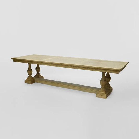 Ville Oak Dining Table Natural 300cm By Florabelle Living