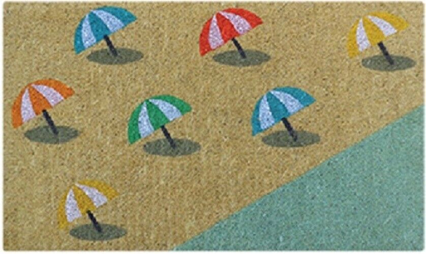 Umbrellas Thick Doormat Door mat  75 X 45 X 4  CM -100% COCONUT FIBRE