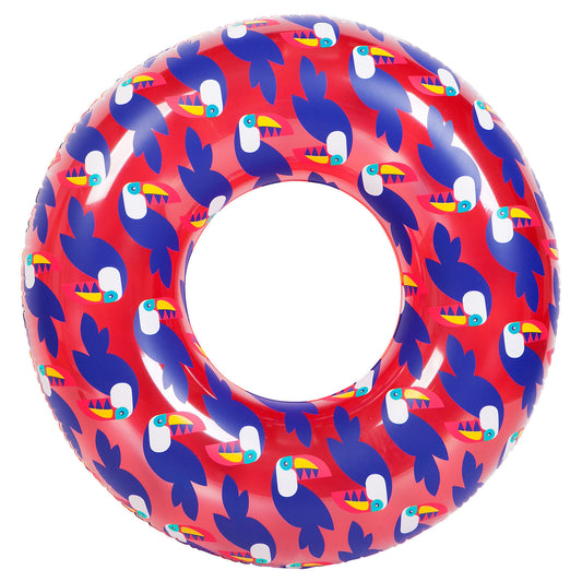 NEW SUNNYLIFE - Inflatable TOUCAN Huge Pool Ring Floating Pool Toy Age 6+