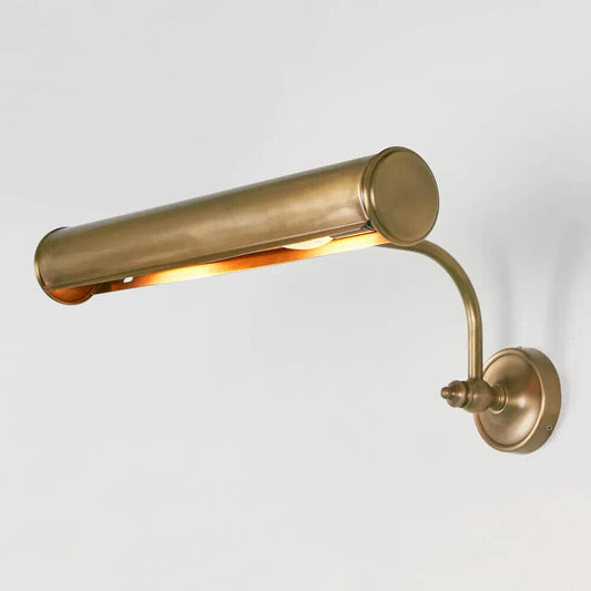 BARCLAY WALL LIGHT ANTIQUE BRASS By Emac & Lawton