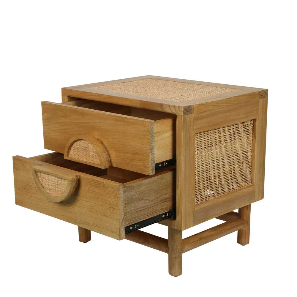 RONDO BEDSIDE NATURAL By Florabelle Living