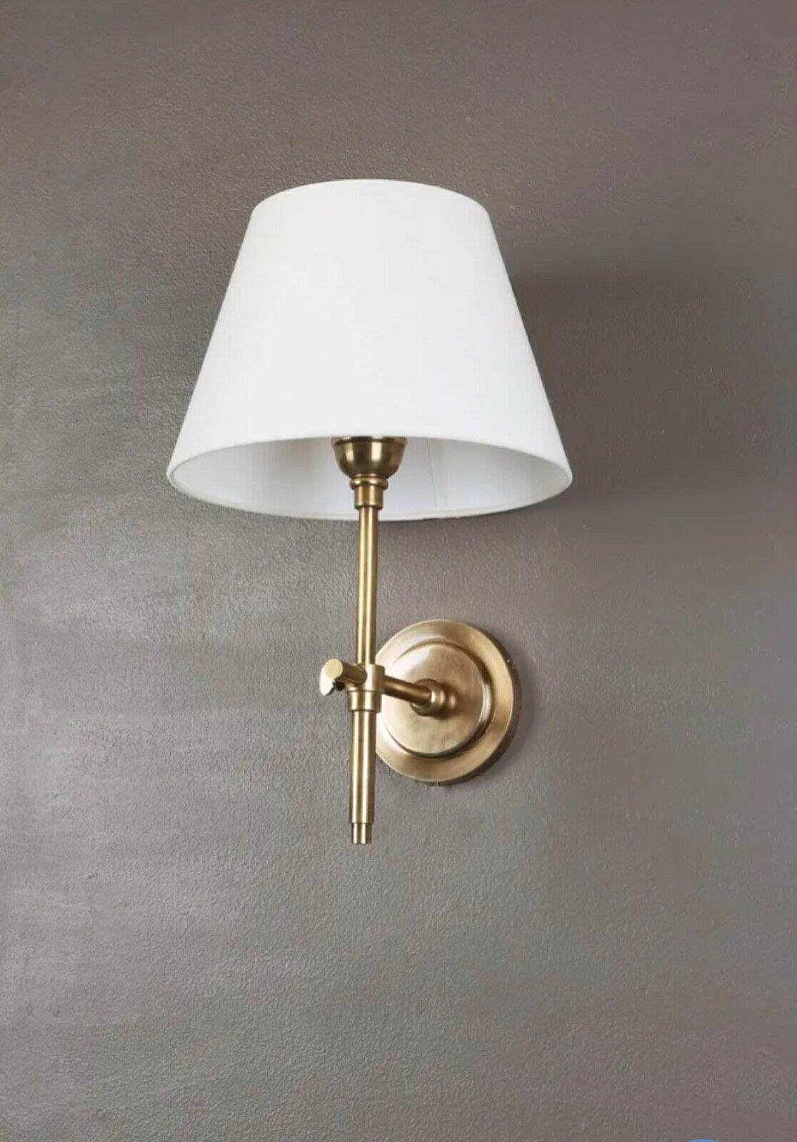 ** Pre Order DINO WALL LIGHT BASE ANTIQUE BRASS (Base Only)  DUE 19 FEB 25