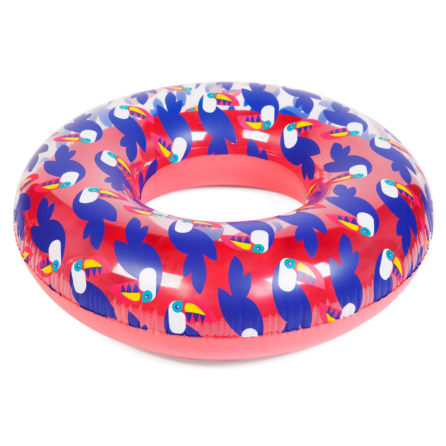 NEW SUNNYLIFE - Inflatable TOUCAN Huge Pool Ring Floating Pool Toy Age 6+