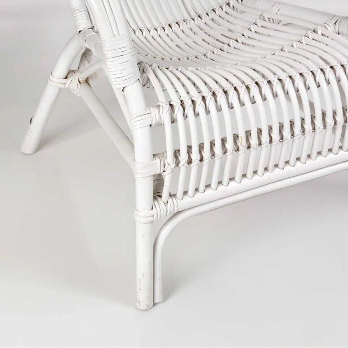 Seville Rattan Armchair White -Outdoor Undercover By Florabelle Living