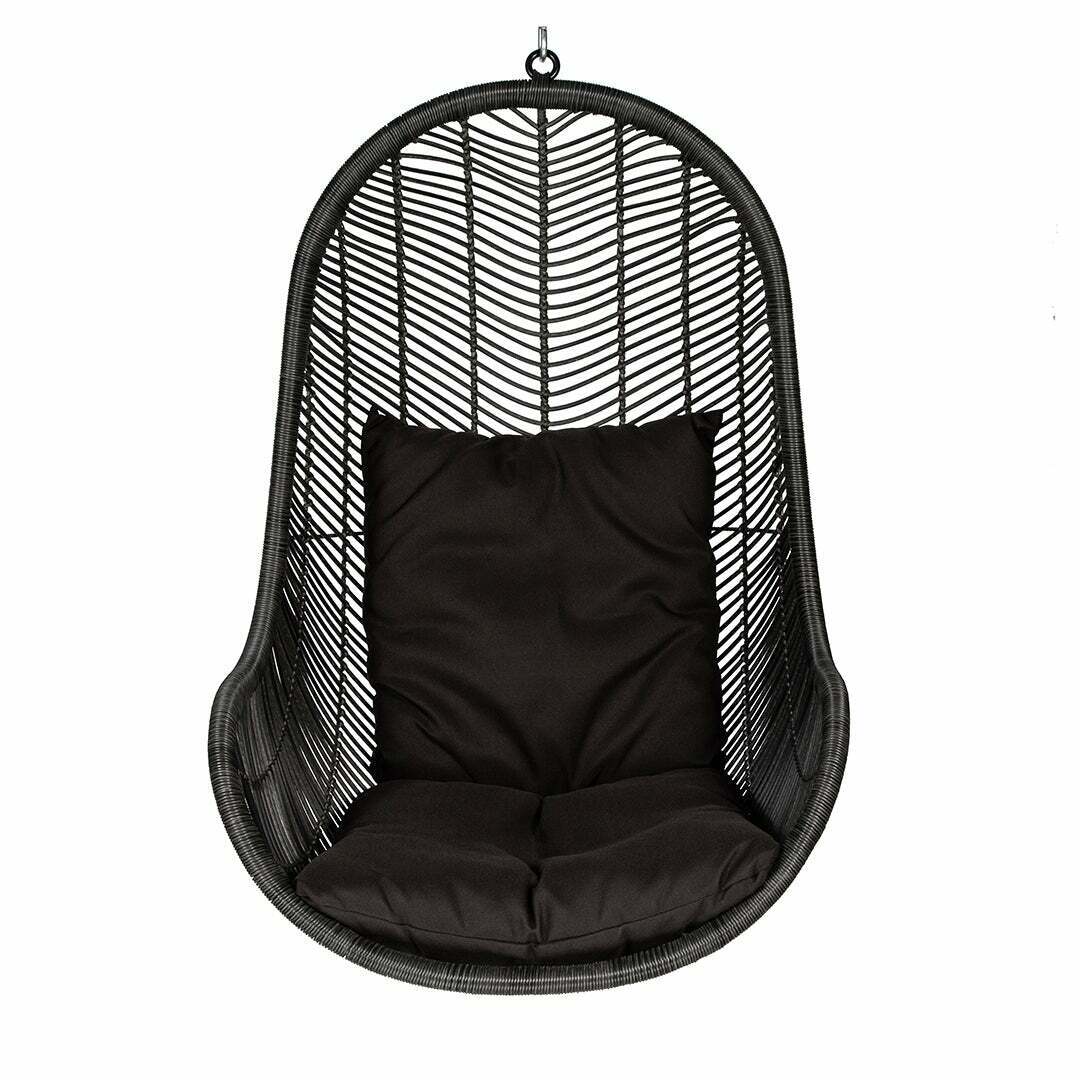 Navaho Pod Chair Charcoal RPP $1299.00 W78 x D68 x H125cm