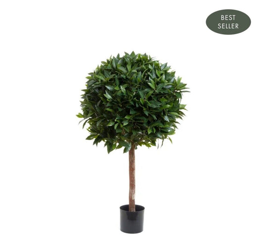 Artificial LAUREL BALL TREE 1.1M By Florabelle Living