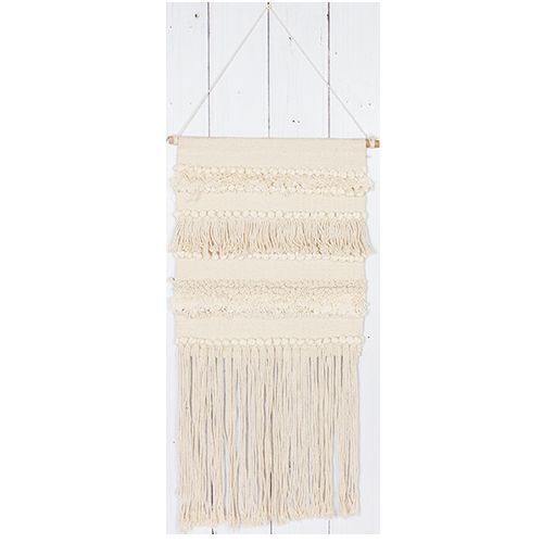 Boho Wall Decor Hanging Cream  80x40x0.5 cm