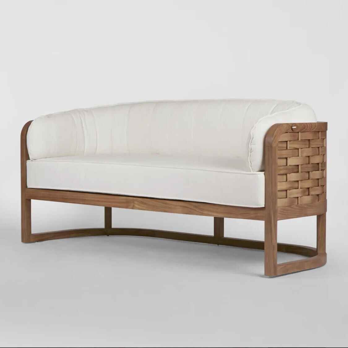 Weave Teak Sofa -Outdoor By Florabelle Living