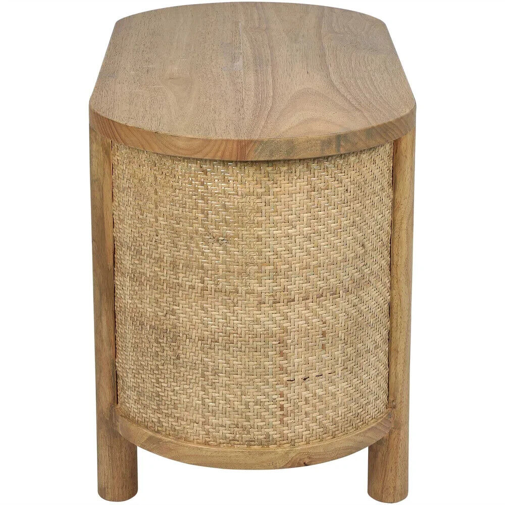 ** Pre Order COOLUM BEDSIDE TABLE NATURAL By Florabelle Living DUE 11 APRIL 25