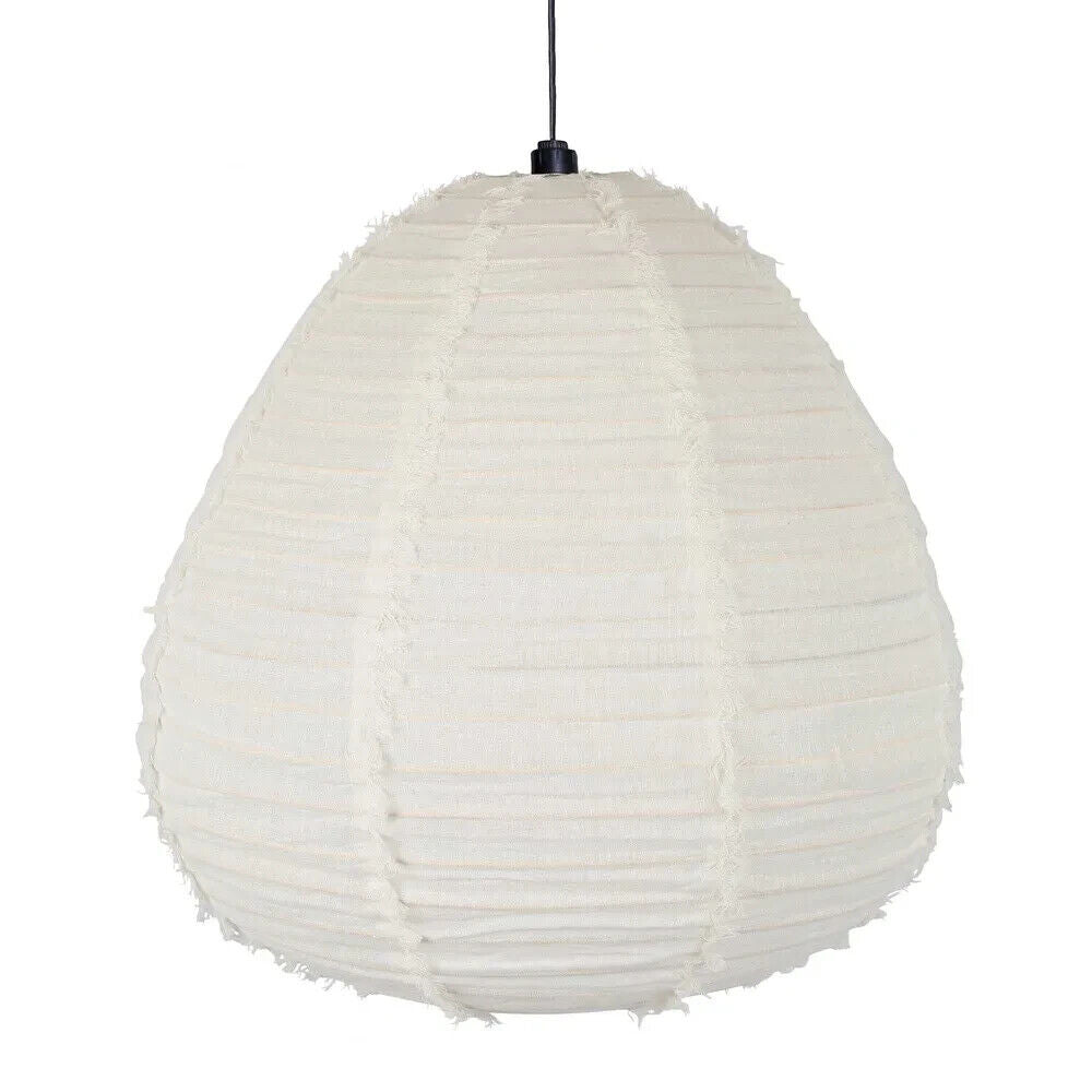 NENDO SHADE LARGE MARSHMALLOW (SHADE ONLY - ITALIAN LINEN ) By Emac & Lawton