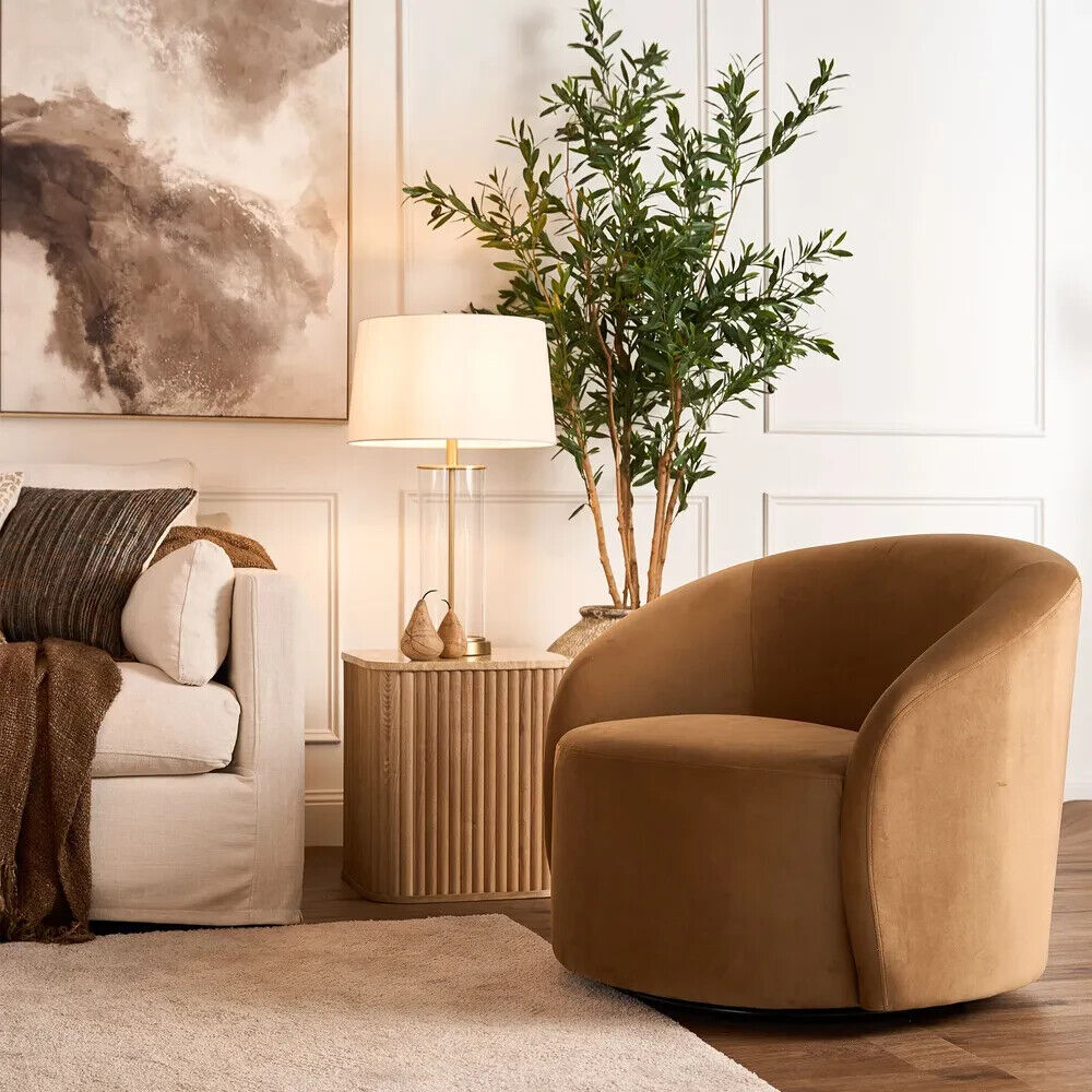 SIERRA SWIVEL CHAIR TOFFEE By Florabelle