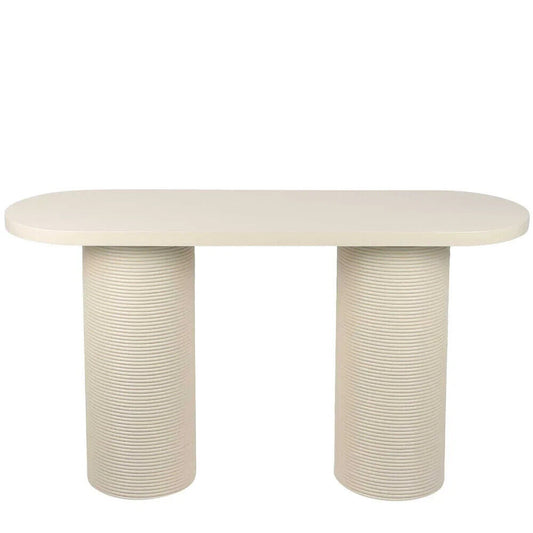 LETITIA CONSOLE TABLE ECRU By Florabelle Living