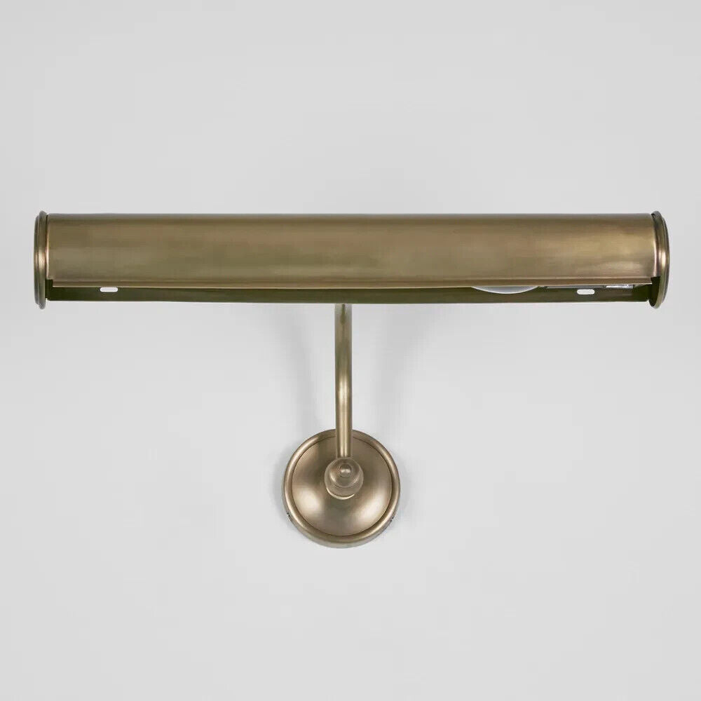 BARCLAY WALL LIGHT ANTIQUE BRASS By Emac & Lawton
