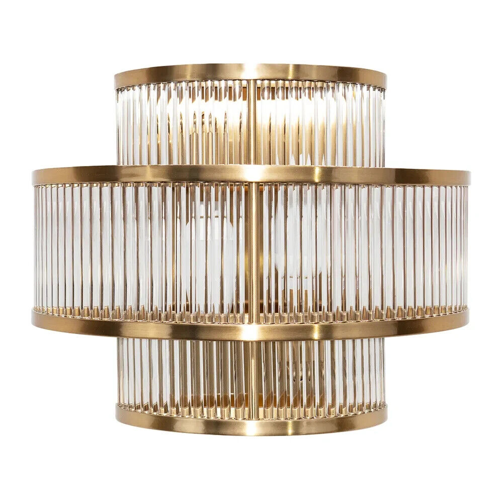 Fontaine Wall Sconce - Brass -  by Cafe Lighting
