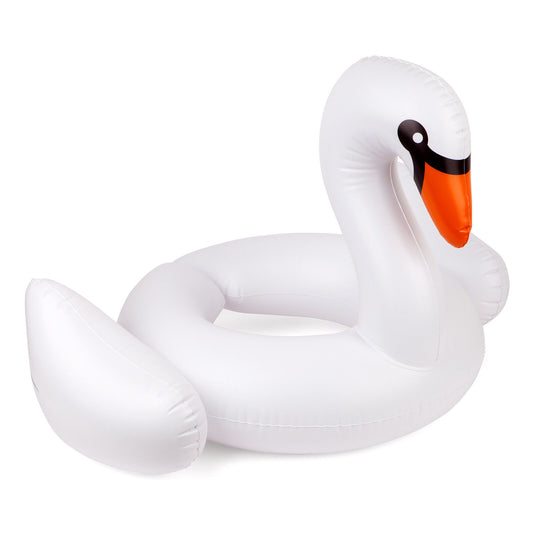 NEW SUNNYLIFE- SWAN KIDDY FLOAT INFLATABLE BEACH / POOL SWIM FLOAT 3 YRS PLUS
