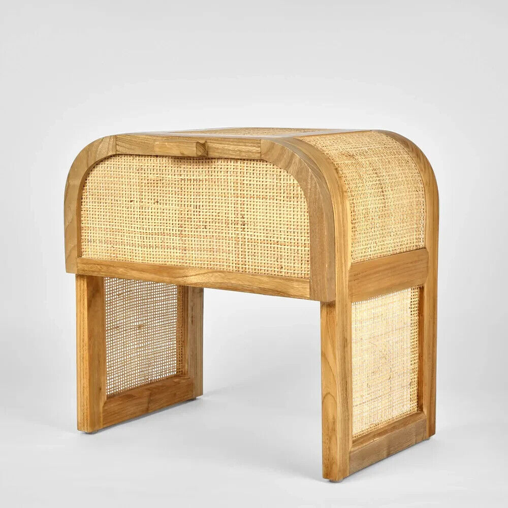 GRACE BEDSIDE TABLE NATURAL By Florabelle Living