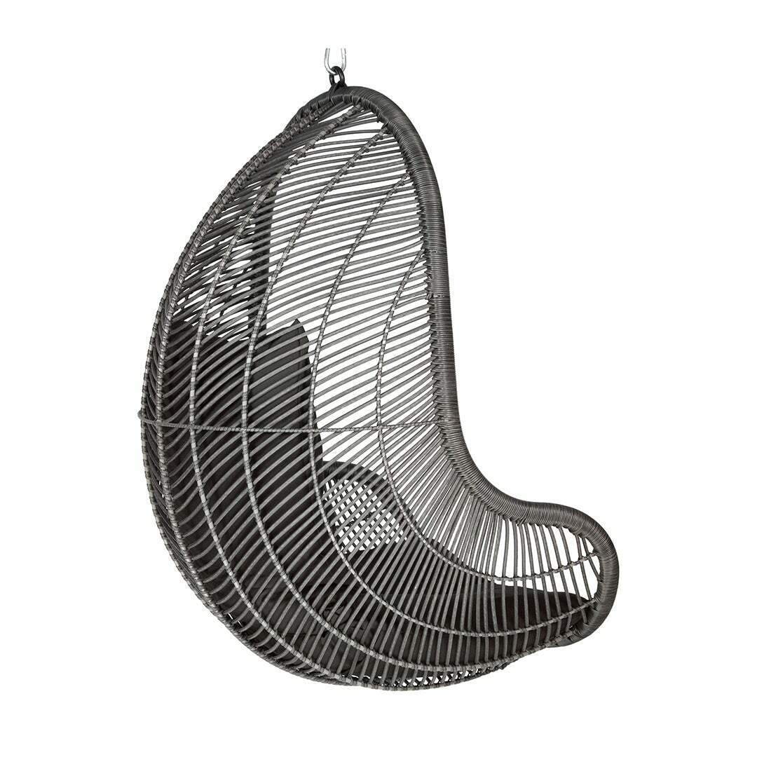 Navaho Pod Chair Charcoal RPP $1299.00 W78 x D68 x H125cm