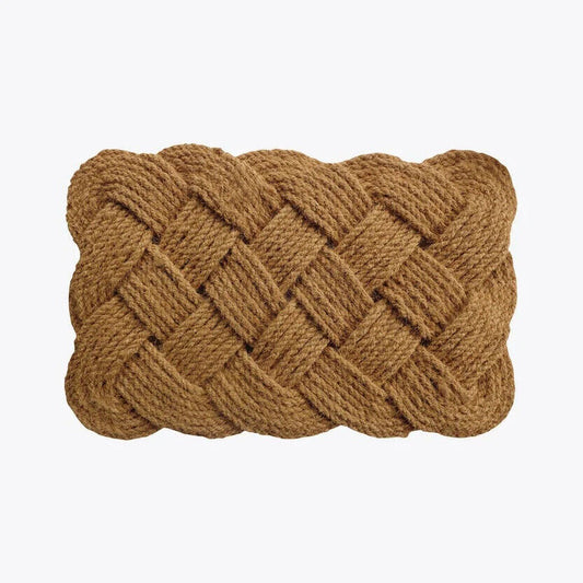 Coir Knot Natural MAT  60x90x2.5cm By Doormat Designs