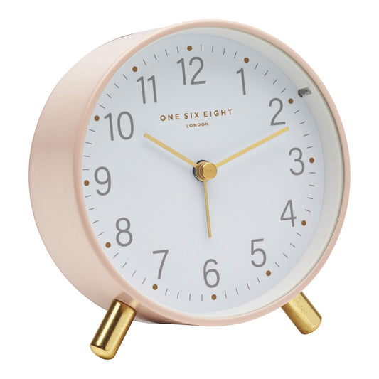 MAISIE BLUSH SILENT ALARM CLOCK
