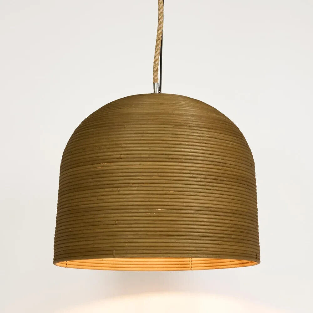 Bell Natural Pendant Small 60cm By Emac & Lawton