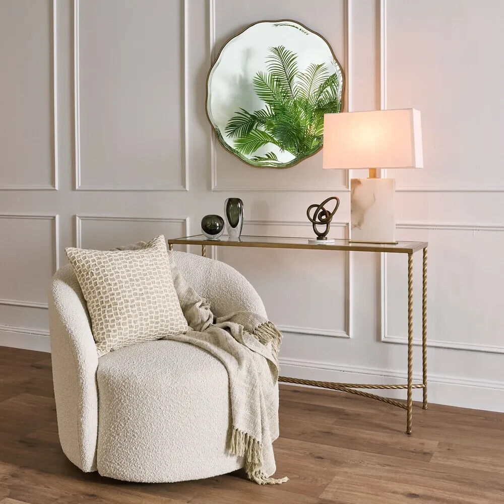 SIERRA SWIVEL CHAIR BOUCLE By Florabelle