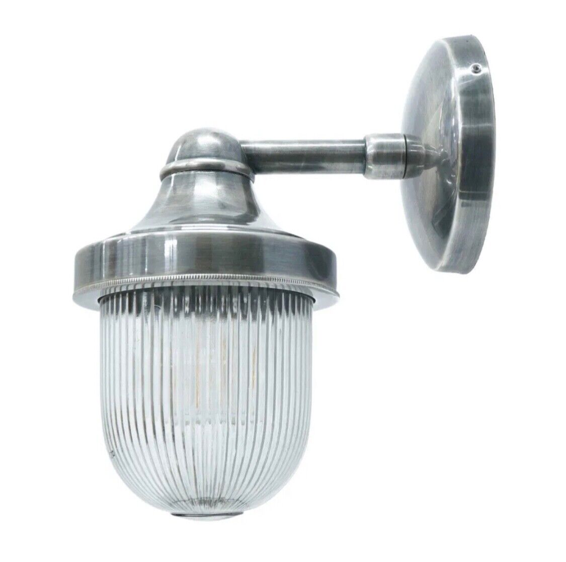 ** Pre Order JADE OUTDOOR WALL LIGHT SILVER By Emac & Lawton Due 28 NOV 25