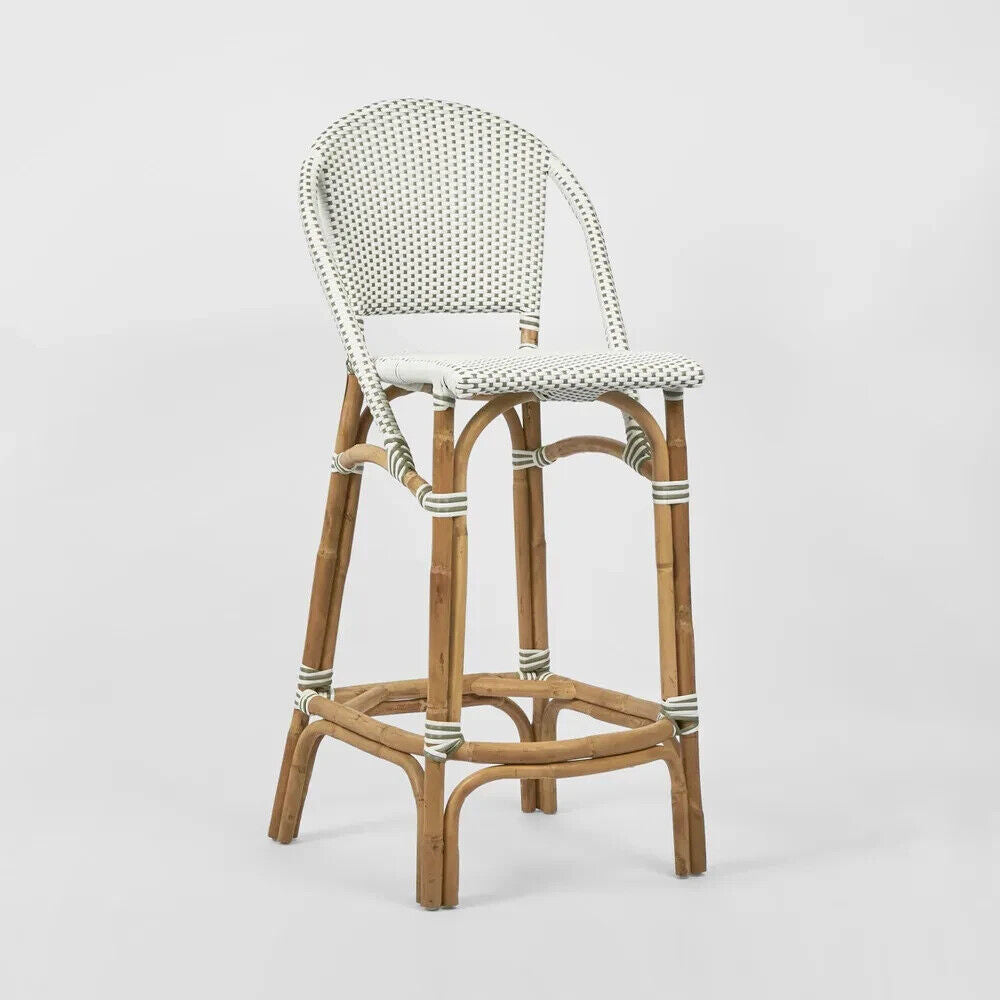 Riviera Counter Stool Grey -Outdoor Undercover By Florabelle Living 112 cm high