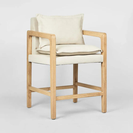 Coolum Counter Stool Natural By Florabelle Living