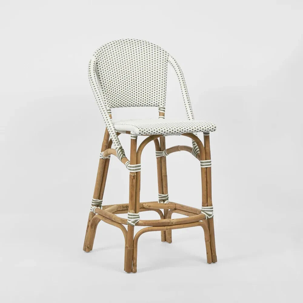 Riviera Counter Stool Grey -Outdoor Undercover By Florabelle Living 103 cm high