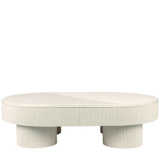 LETITIA COFFEE TABLE ECRU By Florabelle Living