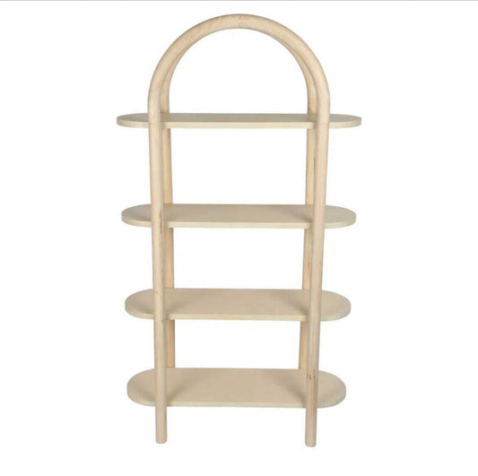 NOOSA SHELVING UNIT WHITE 180CM By Florabelle Living