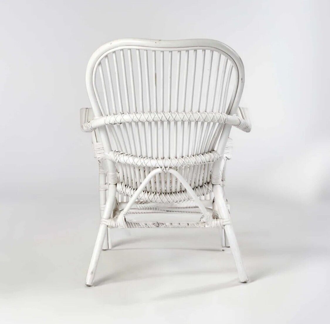 Seville Rattan Armchair White -Outdoor Undercover By Florabelle Living