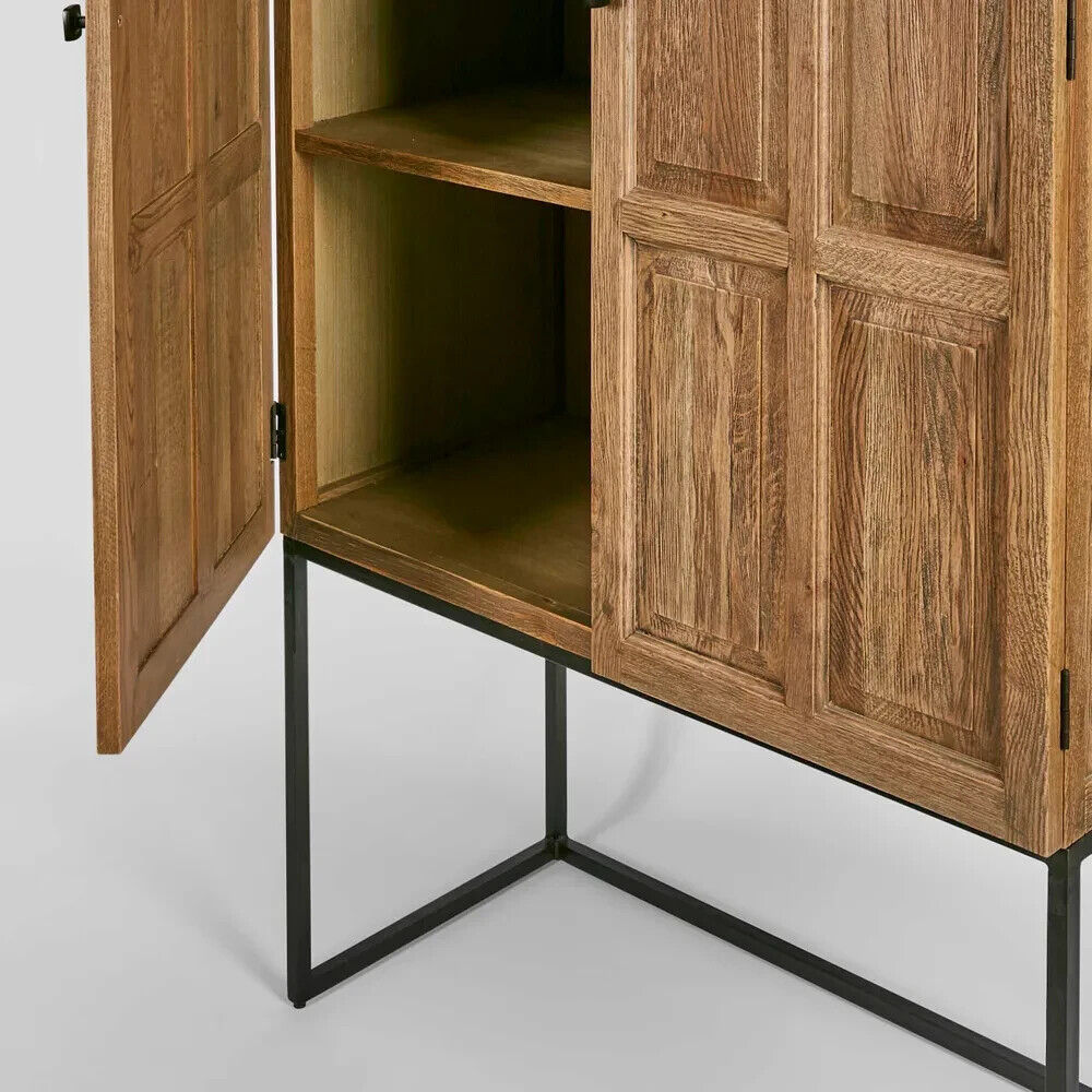 SIERRA OAK STORAGE CABINET By Florabelle Living