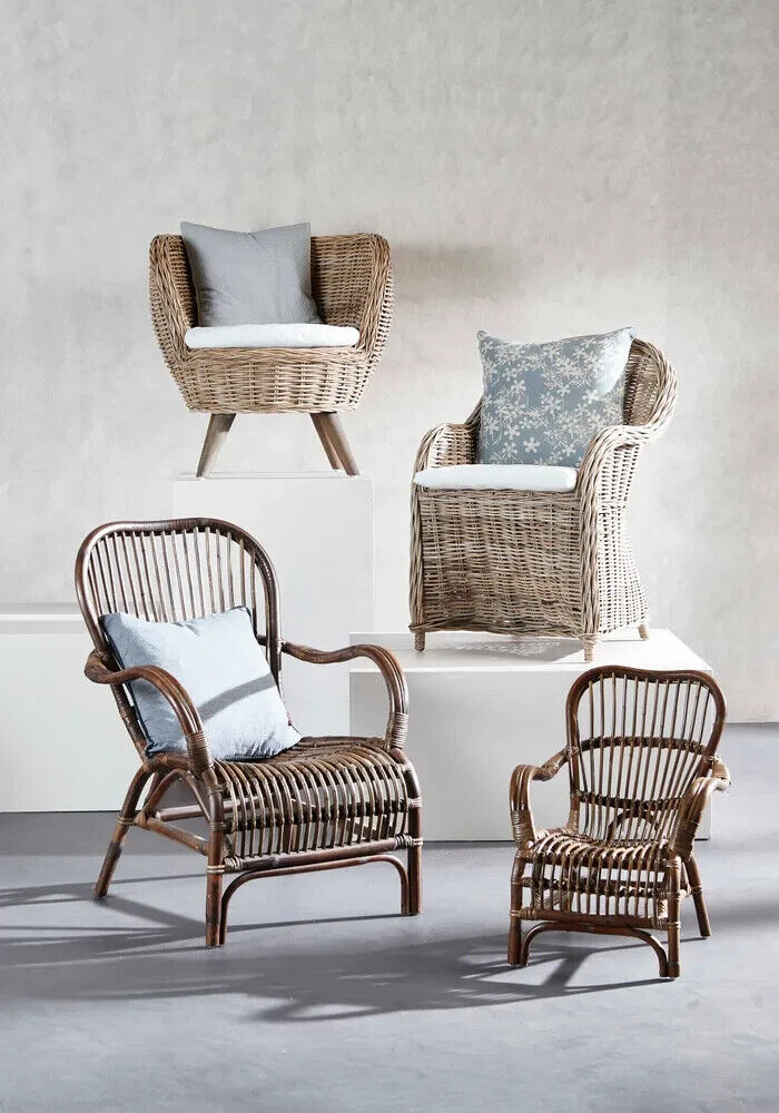 ** Pre Order Seville Rattan Armchair Antique -Outdoor Undercover Due March 2025