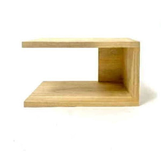 Cole Oak Night Stand - Wall mounted bedside table 40 x 20 x 20 CM