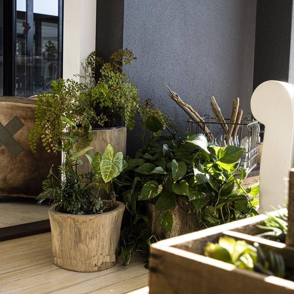 High Quality Medium Teak Planter - 50 x 30 x 30 cm