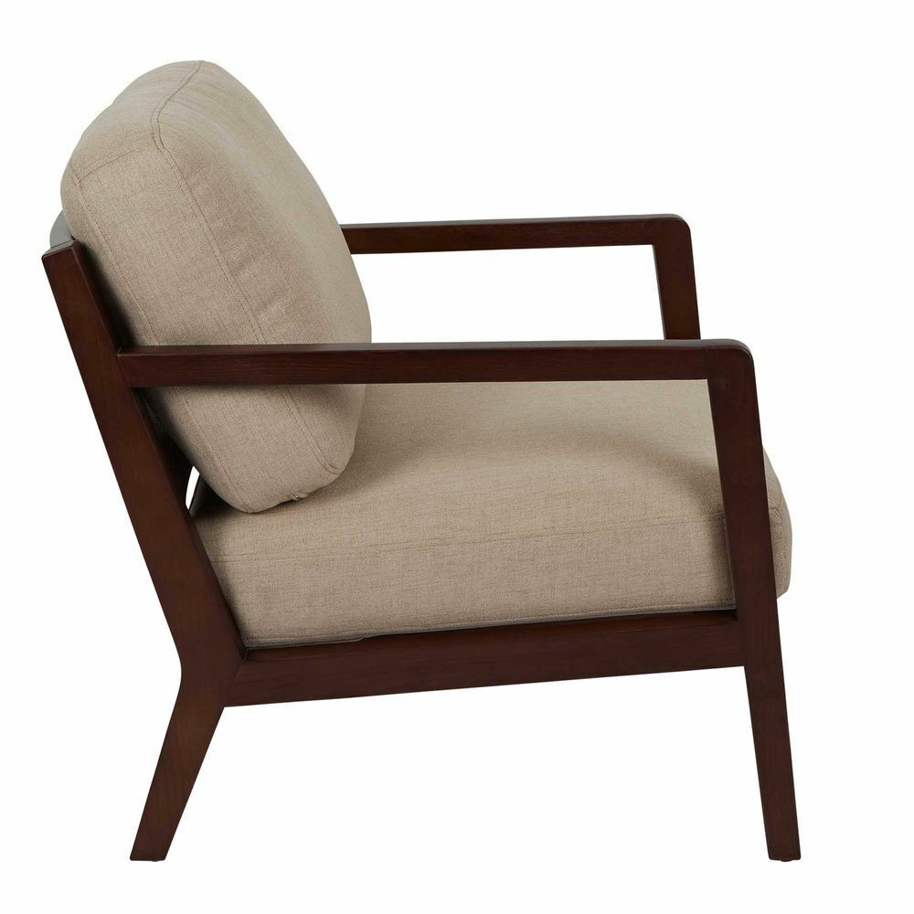 MALLORY ASH WOODEN CHAIR OATMEAL BEIGE By Florabelle