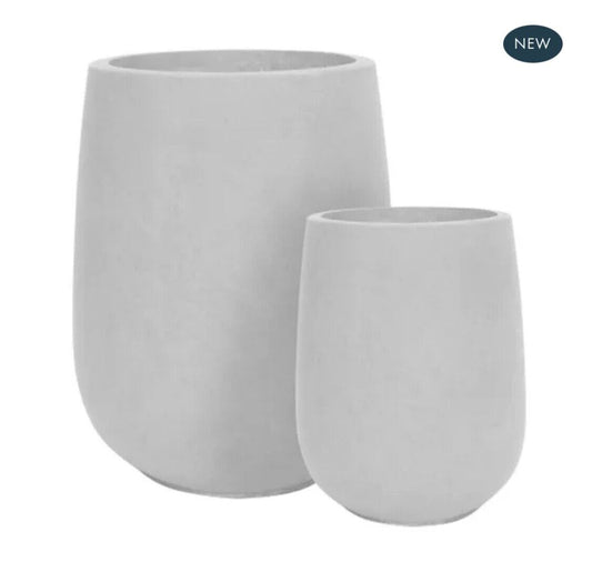 LUNA PLANTER SET OF TWO OFF WHITE By Florabelle Living