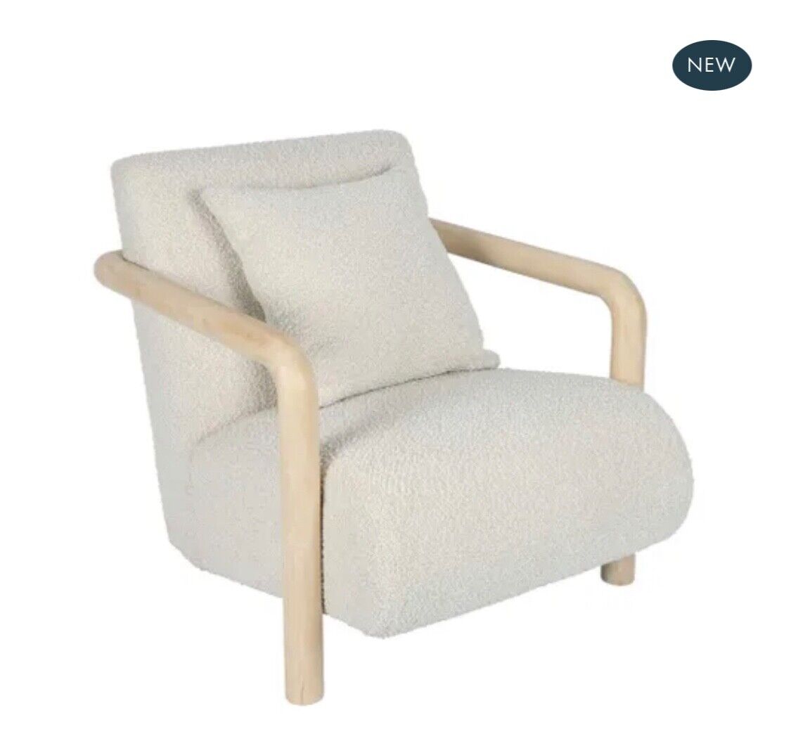 NOOSA ARMCHAIR NATURAL By Florabelle Living