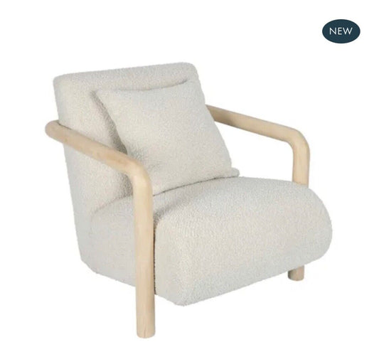 NOOSA ARMCHAIR NATURAL By Florabelle Living