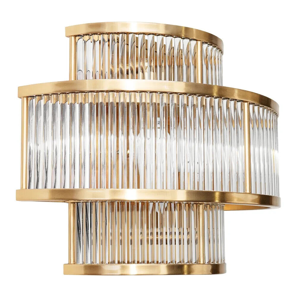 Fontaine Wall Sconce - Brass -  by Cafe Lighting