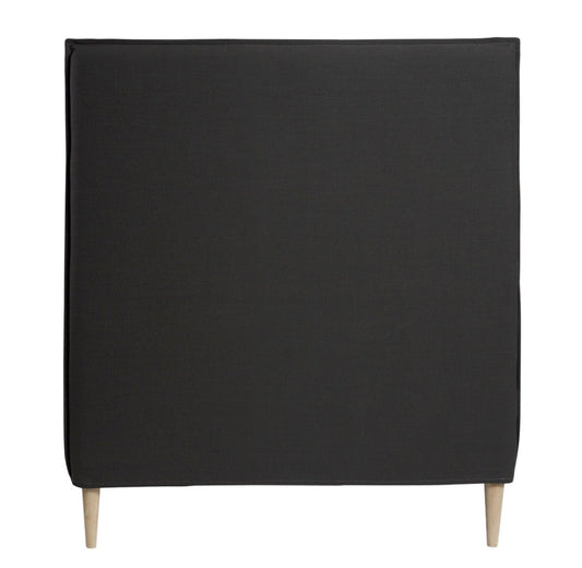 SLOANE TUFT BEDHEAD CHARCOAL / KING SINGLE