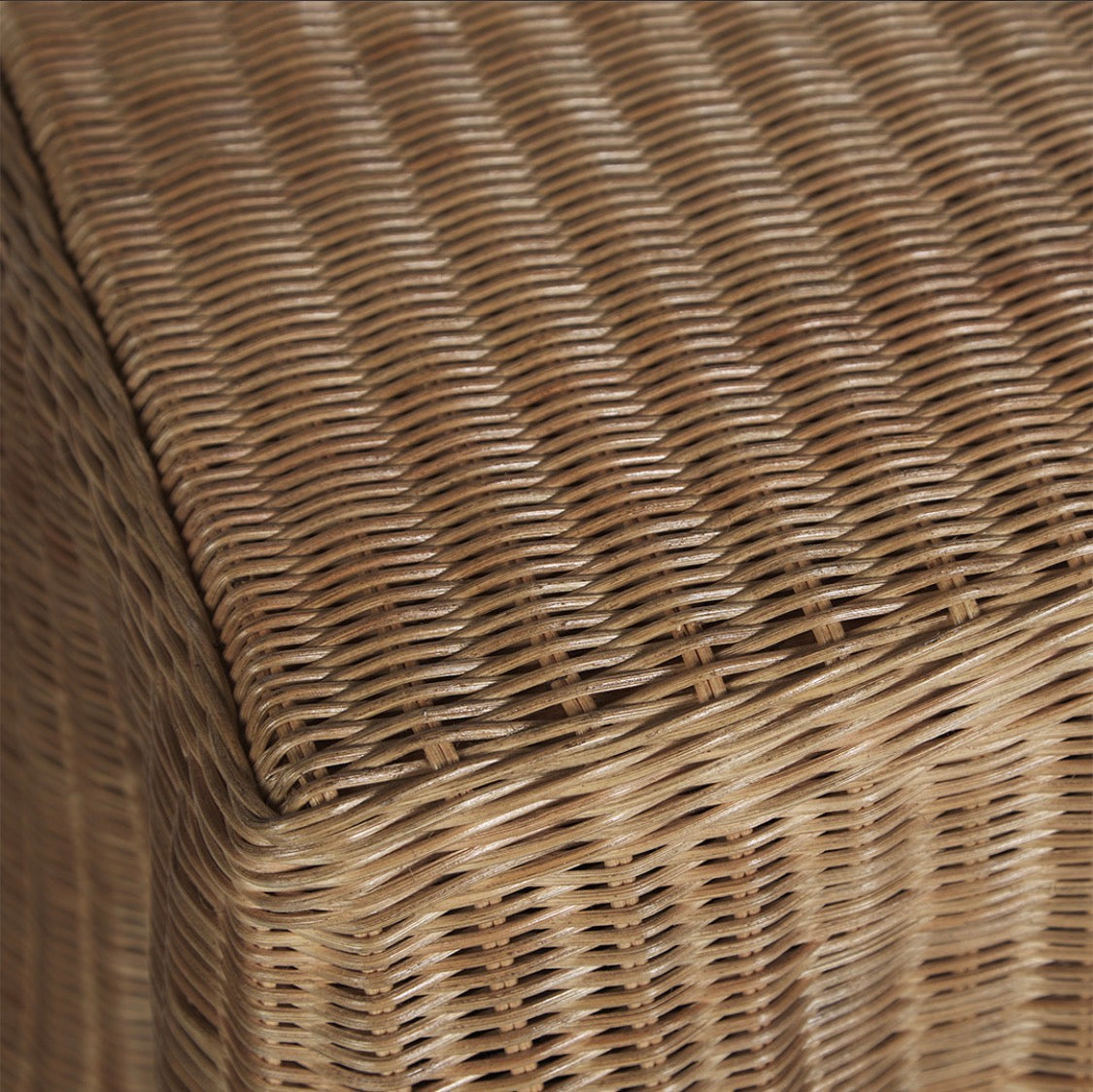 WILLOW RATTAN COFFEE TABLE
