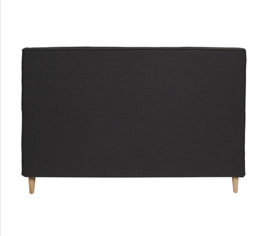 VAULT BEDHEAD CHARCOAL / KING By C&S
