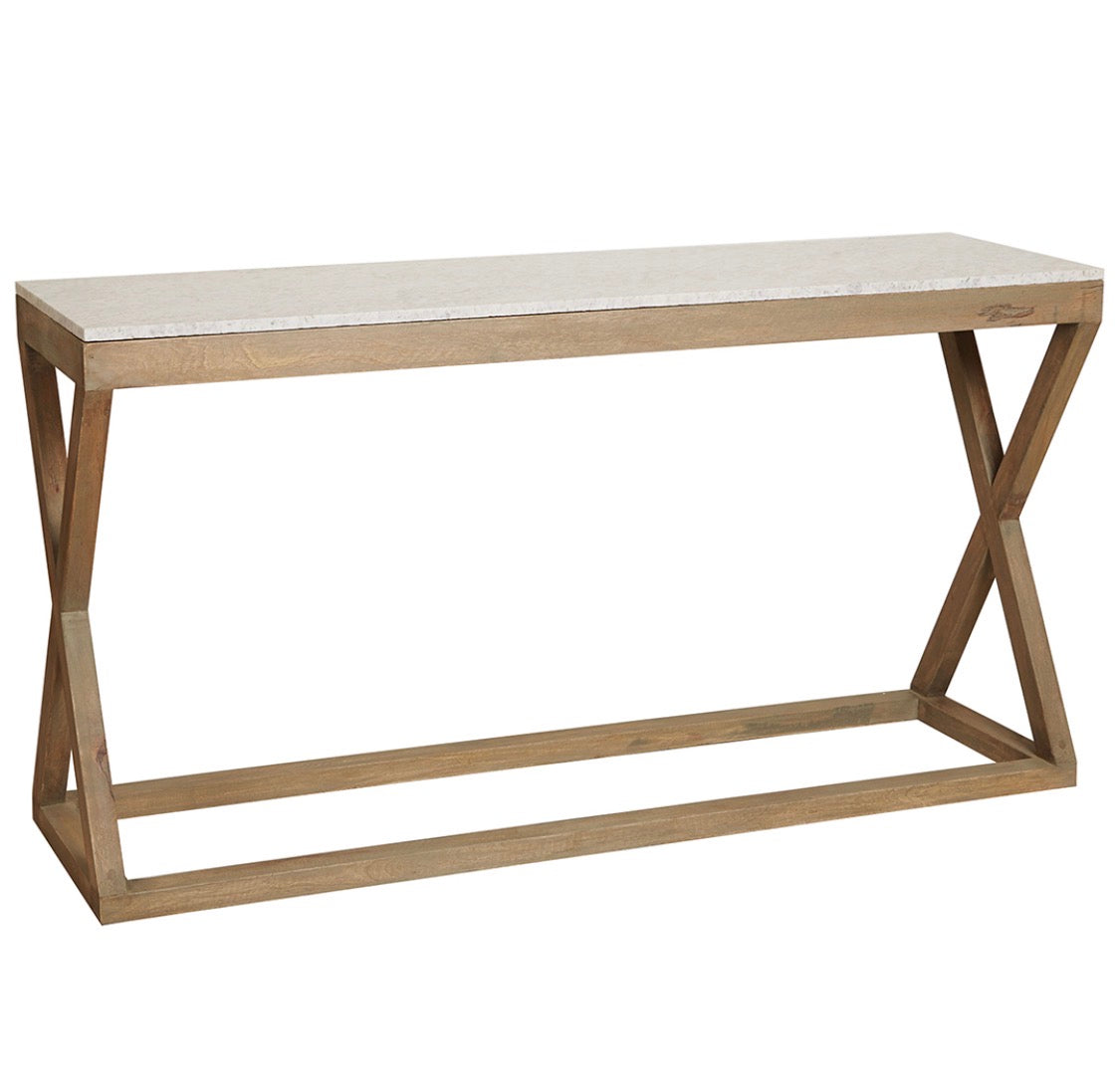 MAINE MARBLE TOP CONSOLE