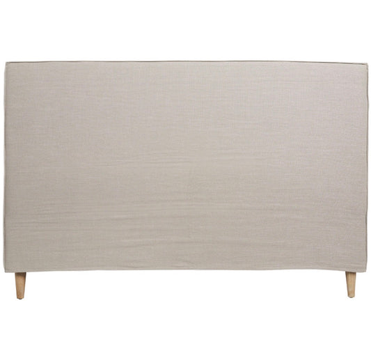 VAULT BEDHEAD NATURAL / KING By Canvas & Sasson
